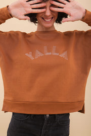 On craque pour la nouvelle broderie en pointillés. Découvrez le nouveau sweat pour femme by LYOUM, déjà un incontournable. 
