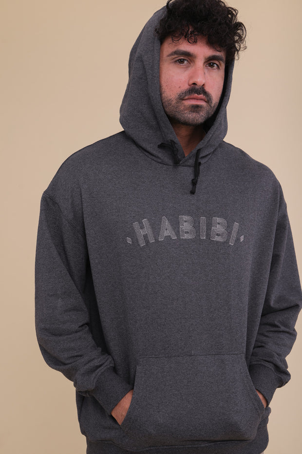 Nouveau Hoodie Habibi loose en molleton, pour un style décontracté et cool.