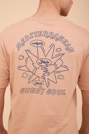 Nouvelle illustration 'Mediterranean Sunny Soul' sérigraphiée au dos.