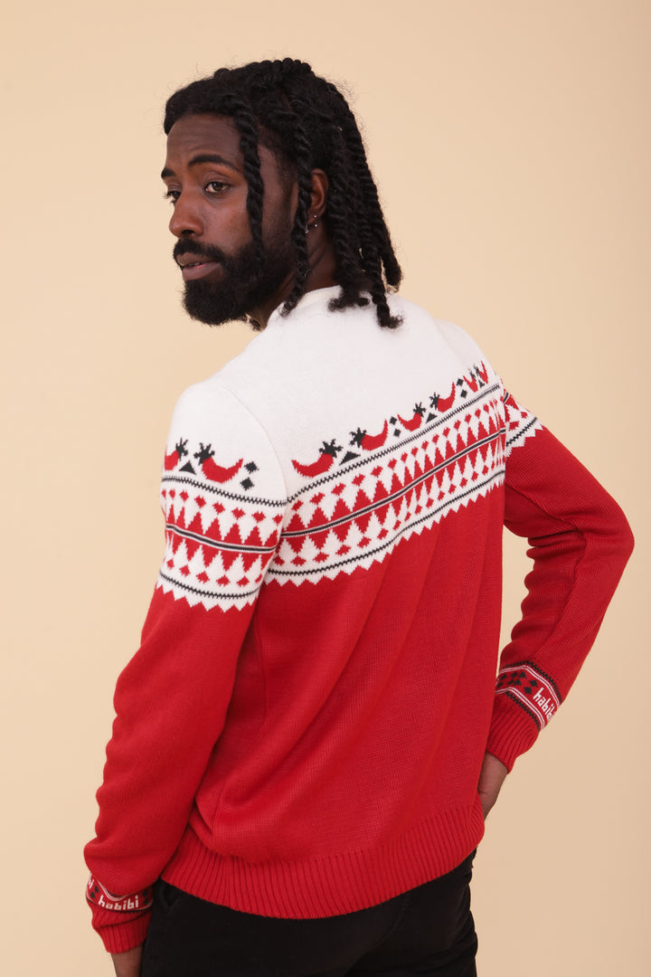 Le must have de la saison : le  'xmas jumper' à l'anglaise, pimenté à la sauce LYOUM, à découvrir dès maintenant sur nitre site.